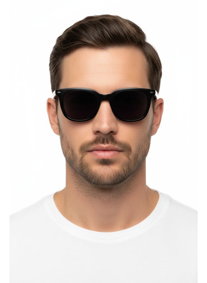 Mario Rossi 🇮🇹Mario Rossi 🇮🇹 Square  Unisex Sunglasses  100% UV protection   Italy - Image 2